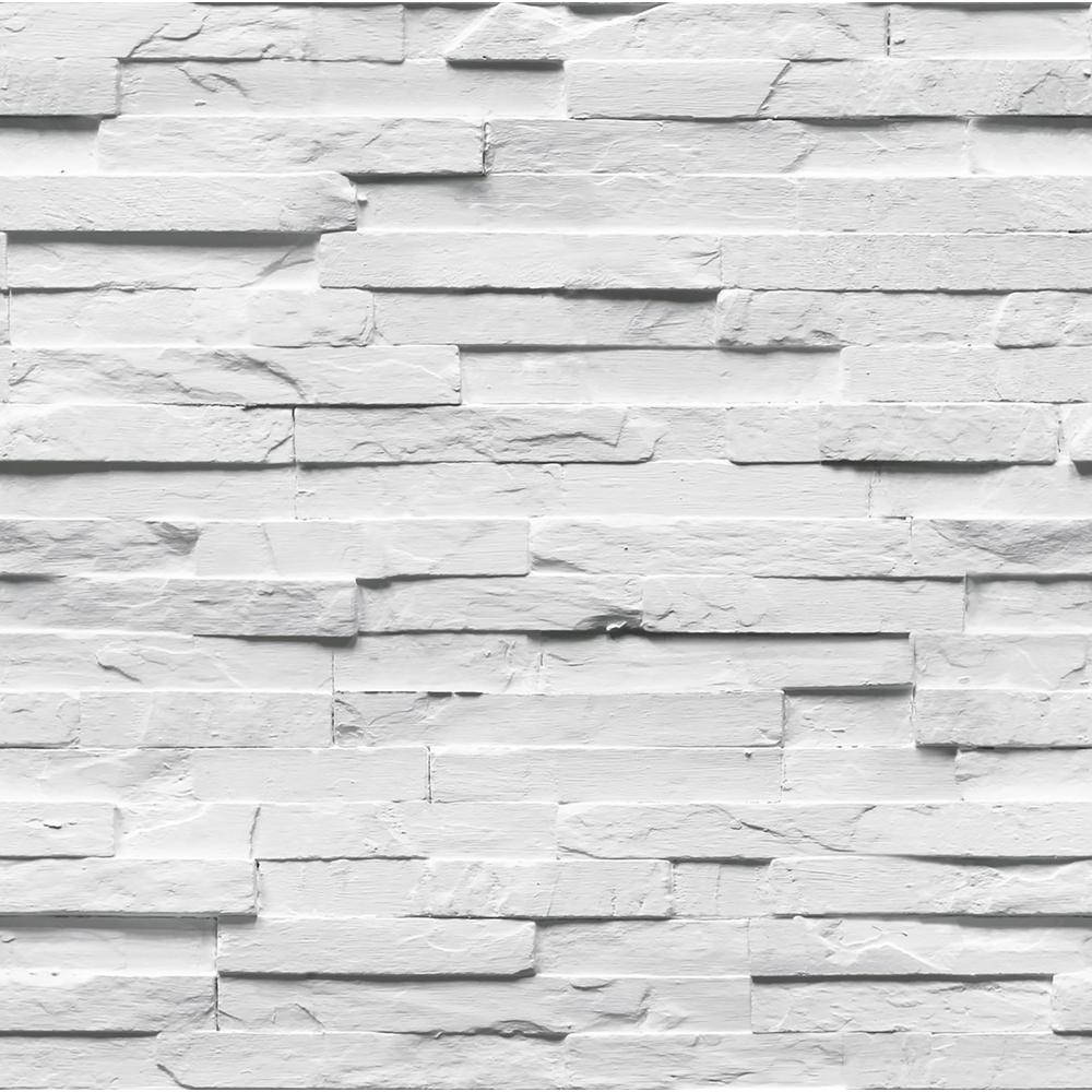 Ledgestone White Pattern Background