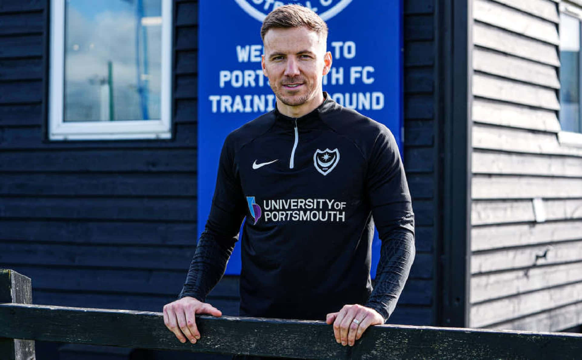 Lee Evans Portsmouth F C Training Ground Background