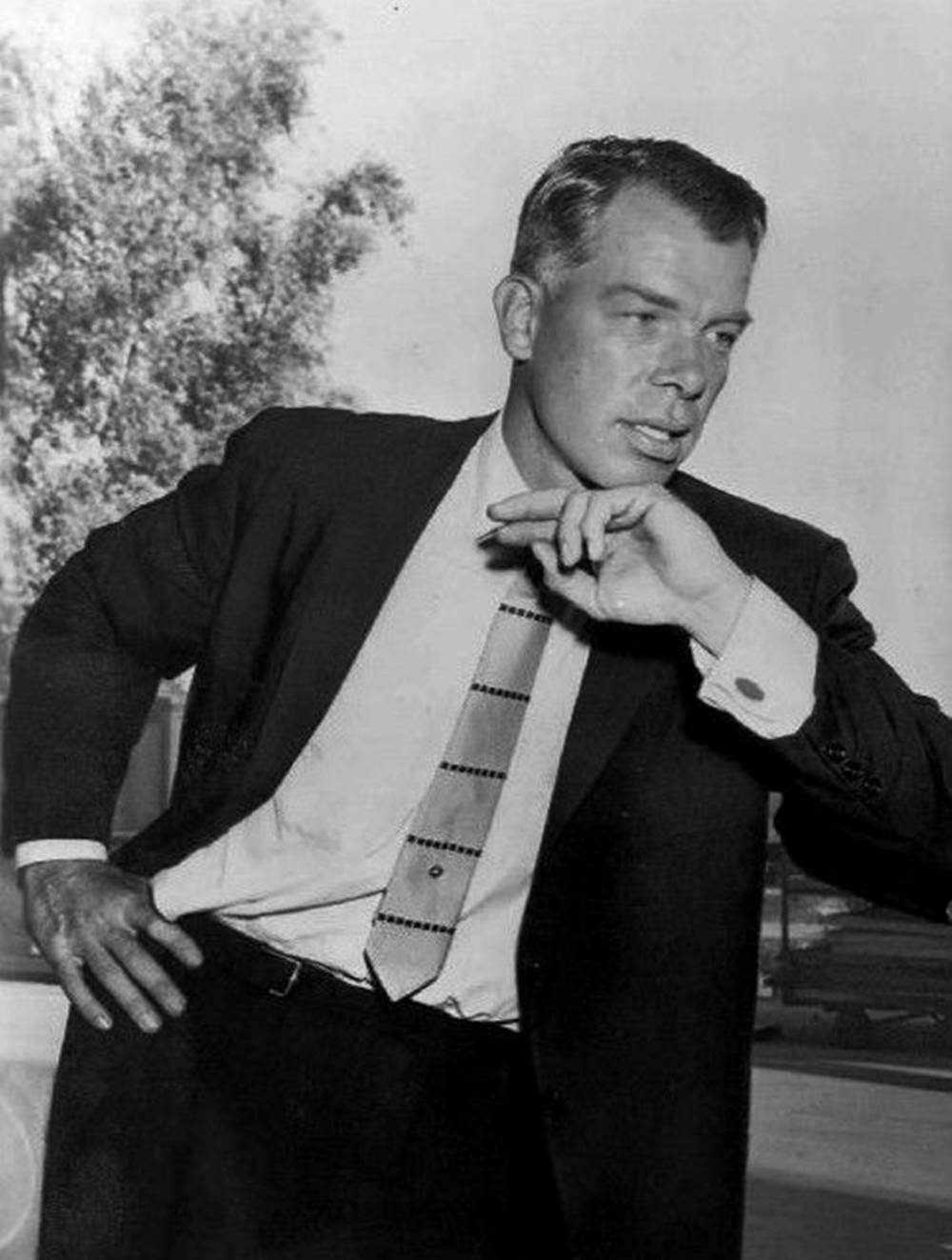 Lee Marvin Black Suit Background