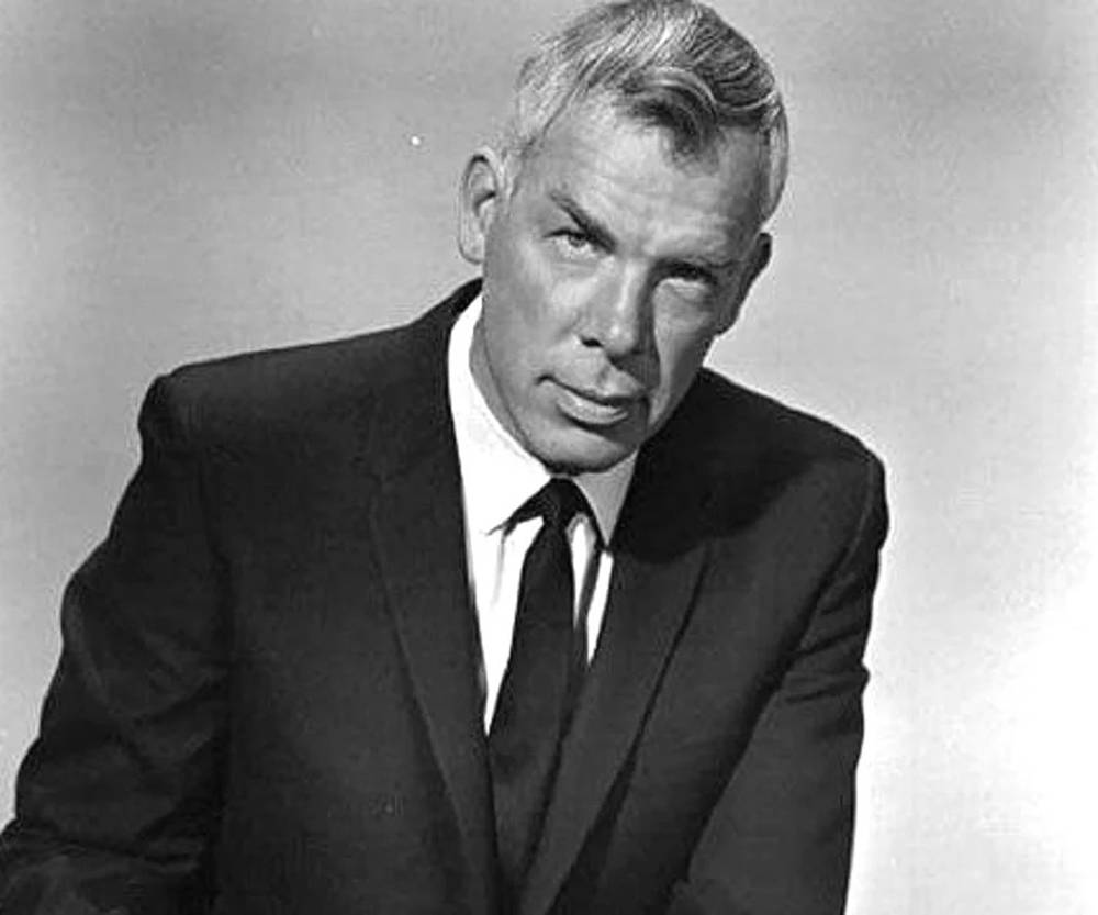 Lee Marvin In Black Background