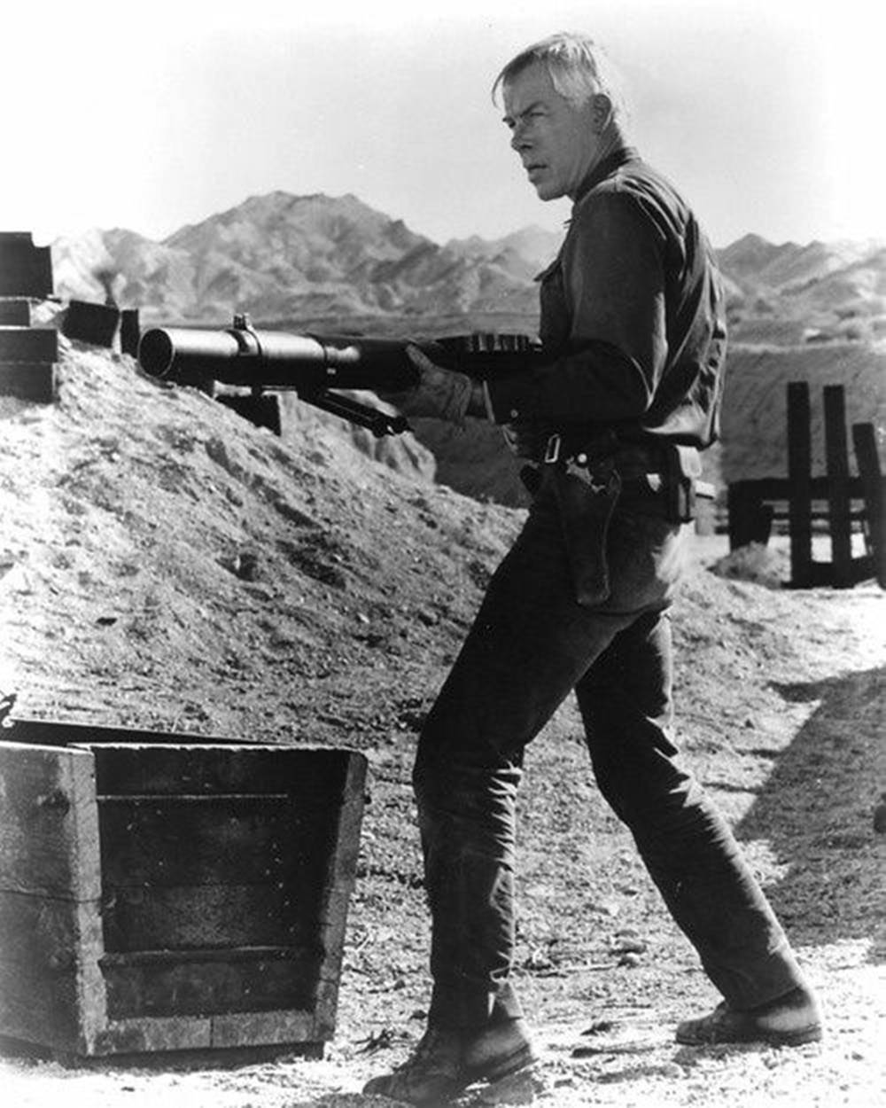 Lee Marvin Machine Gun Background