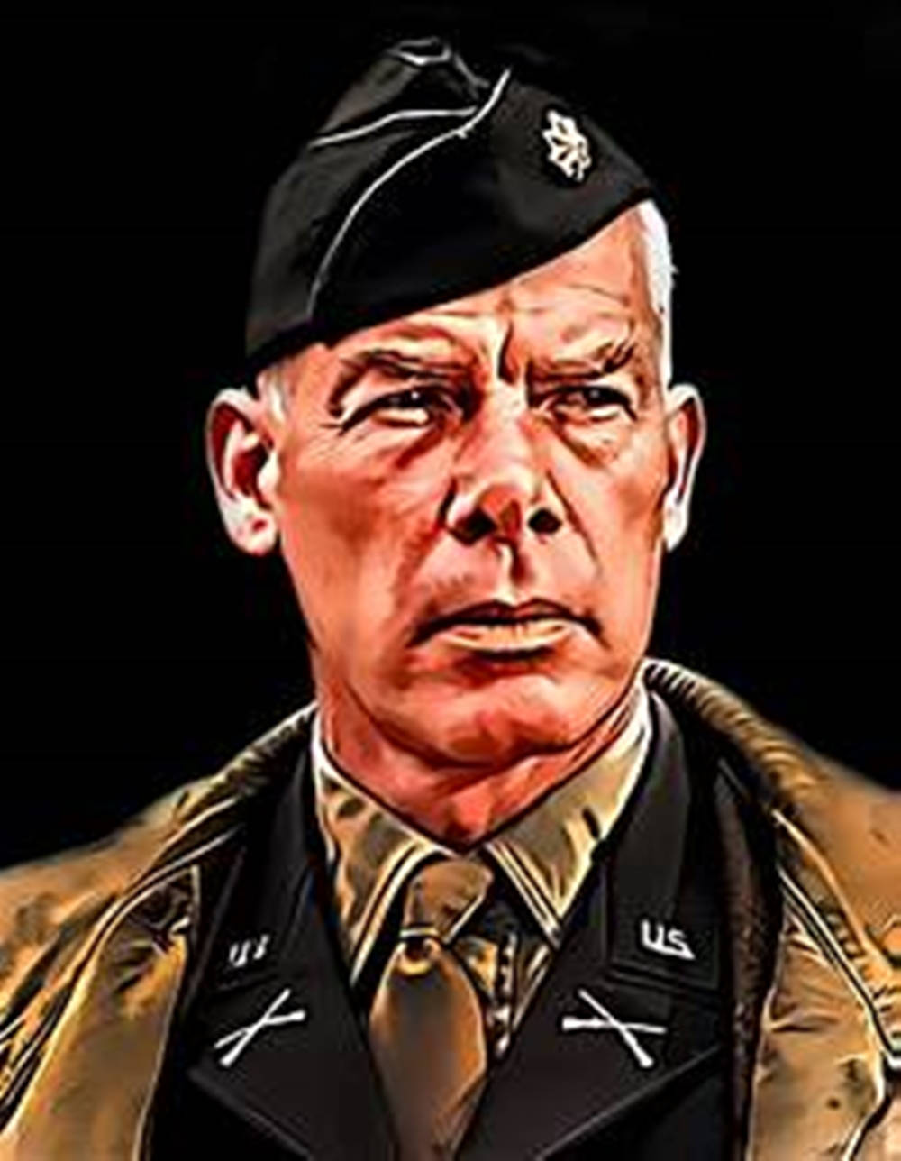 Lee Marvin Portrait Background