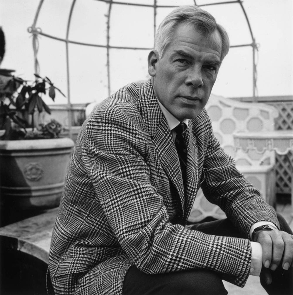 Lee Marvin Sitting