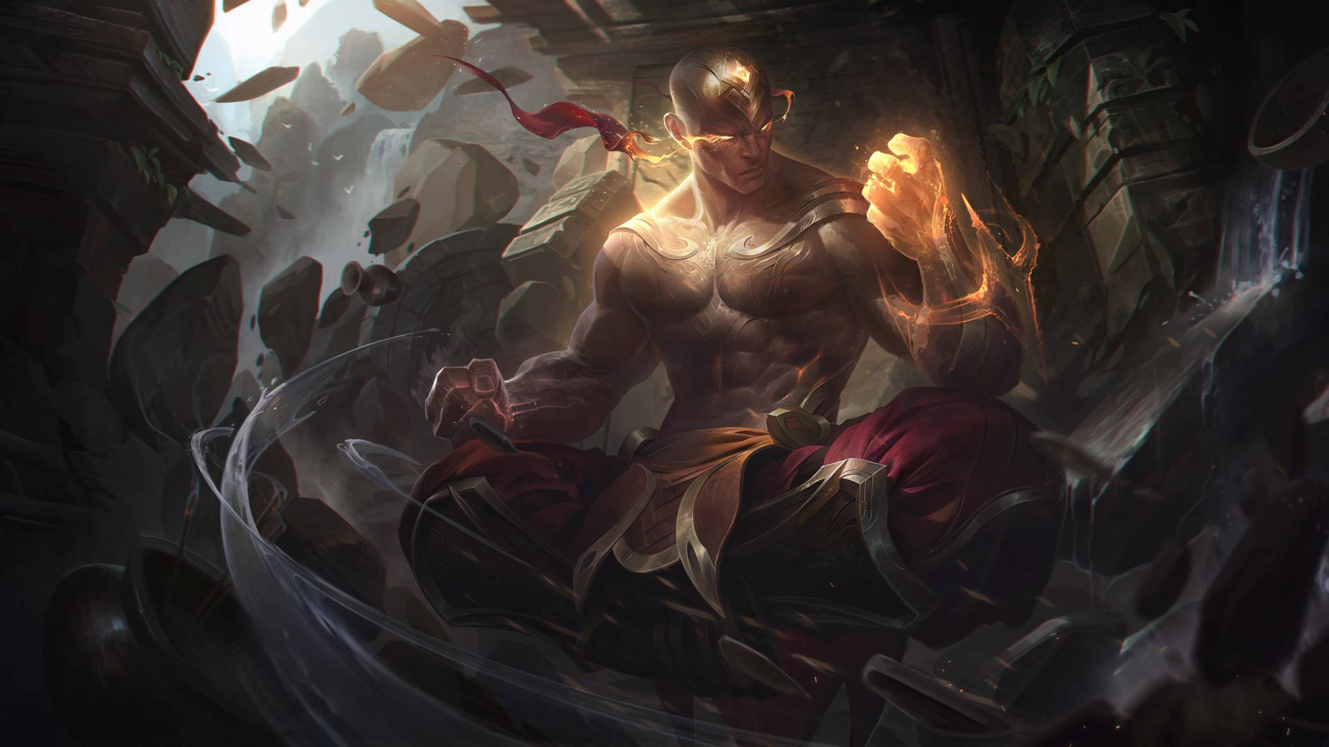 Lee Sin Cool League Of Legends Look Background