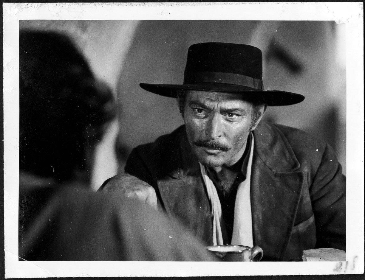 Lee Van Cleef 1966 Movie Scene