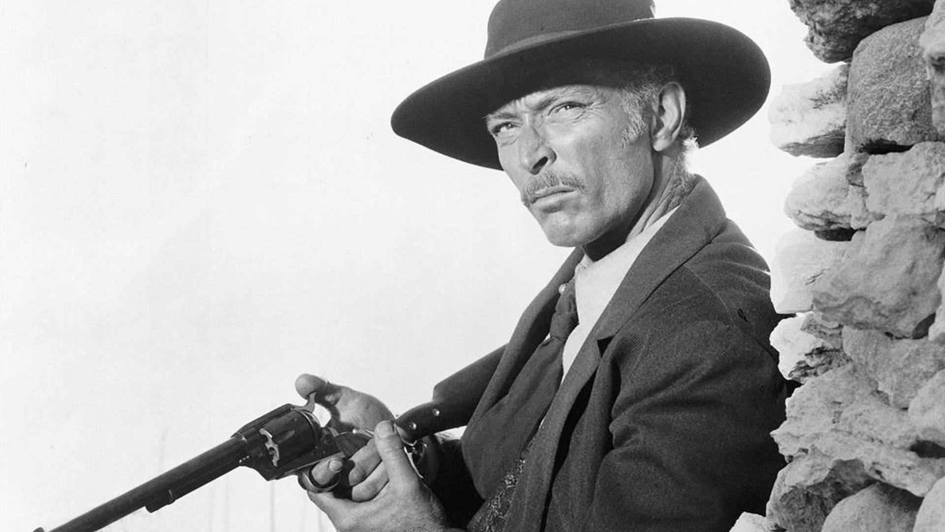 Lee Van Cleef Holding A Gun Photography