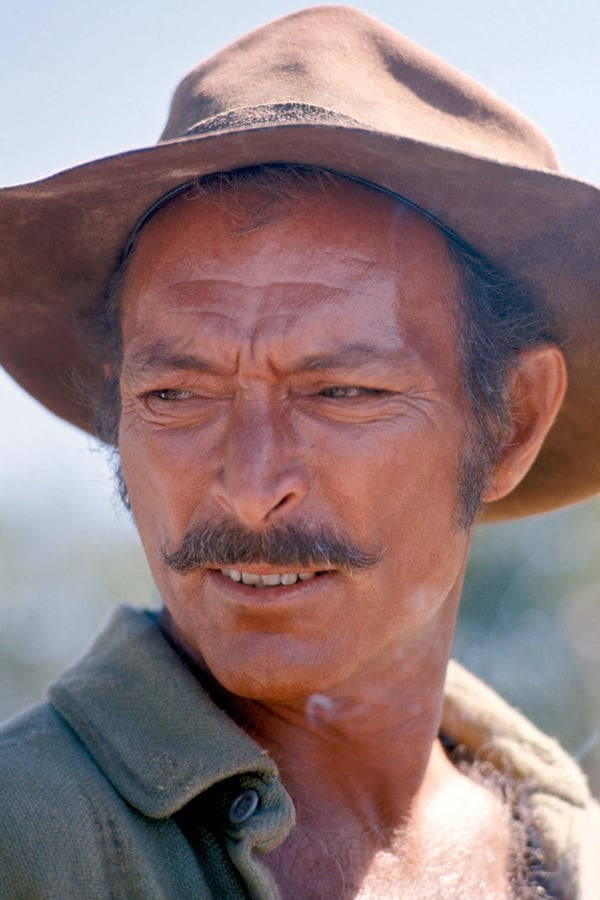 Lee Van Cleef In The Film Barquero (1970) Background