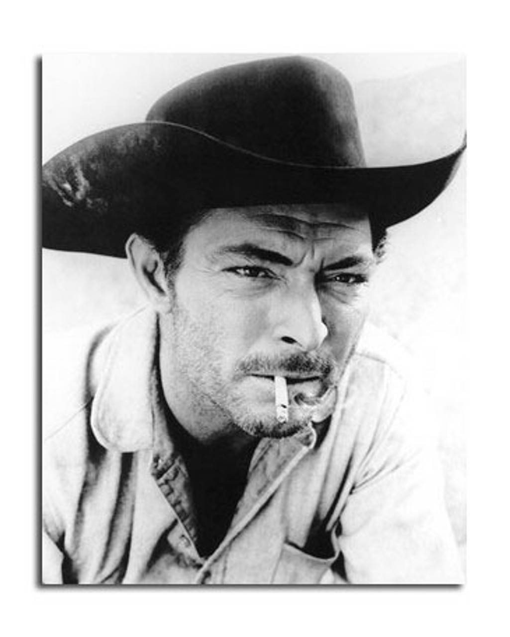 Lee Van Cleef Smoking Cigarette Photography