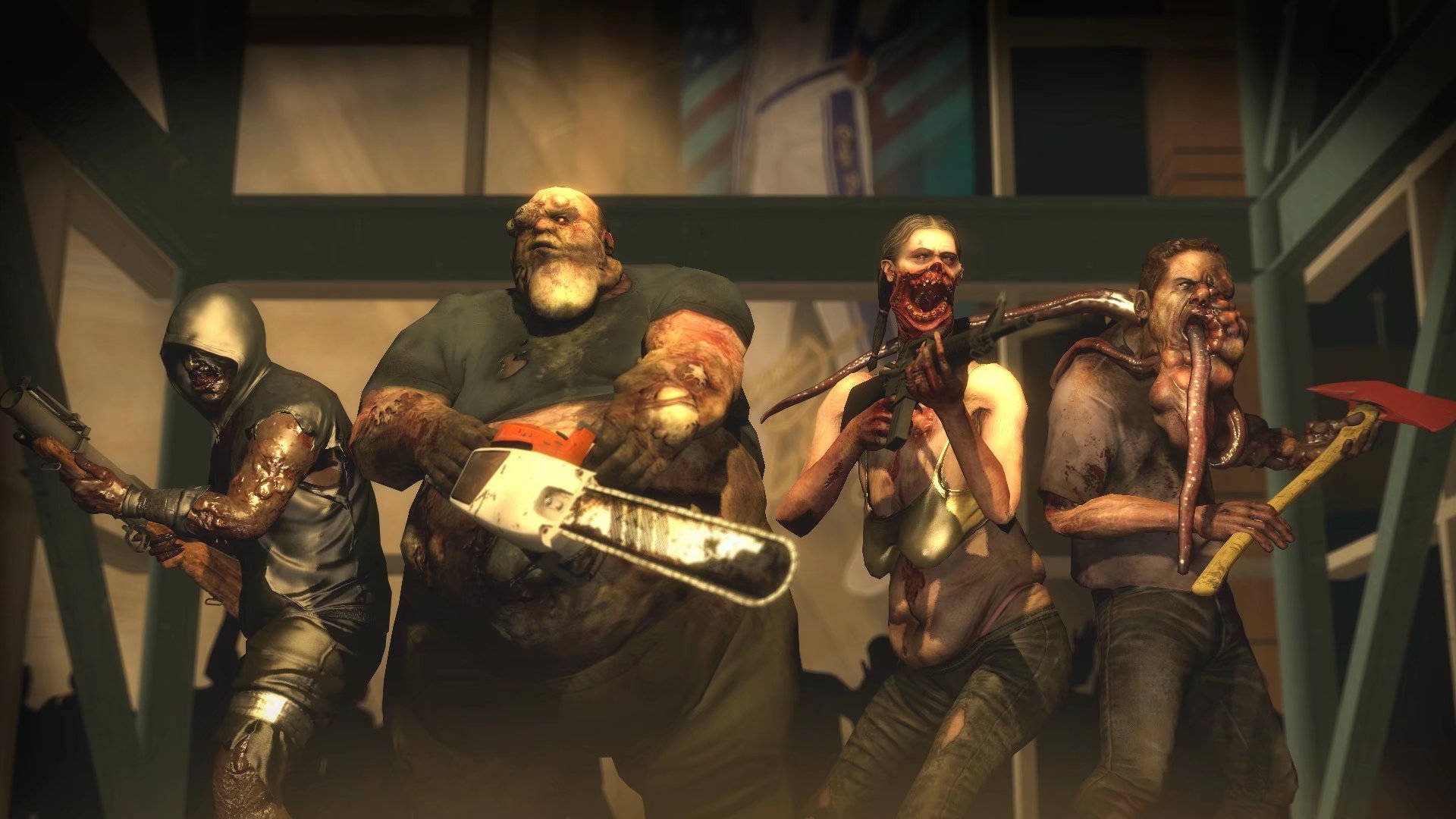 Left 4 Dead 2 The Infected Angry Zombies