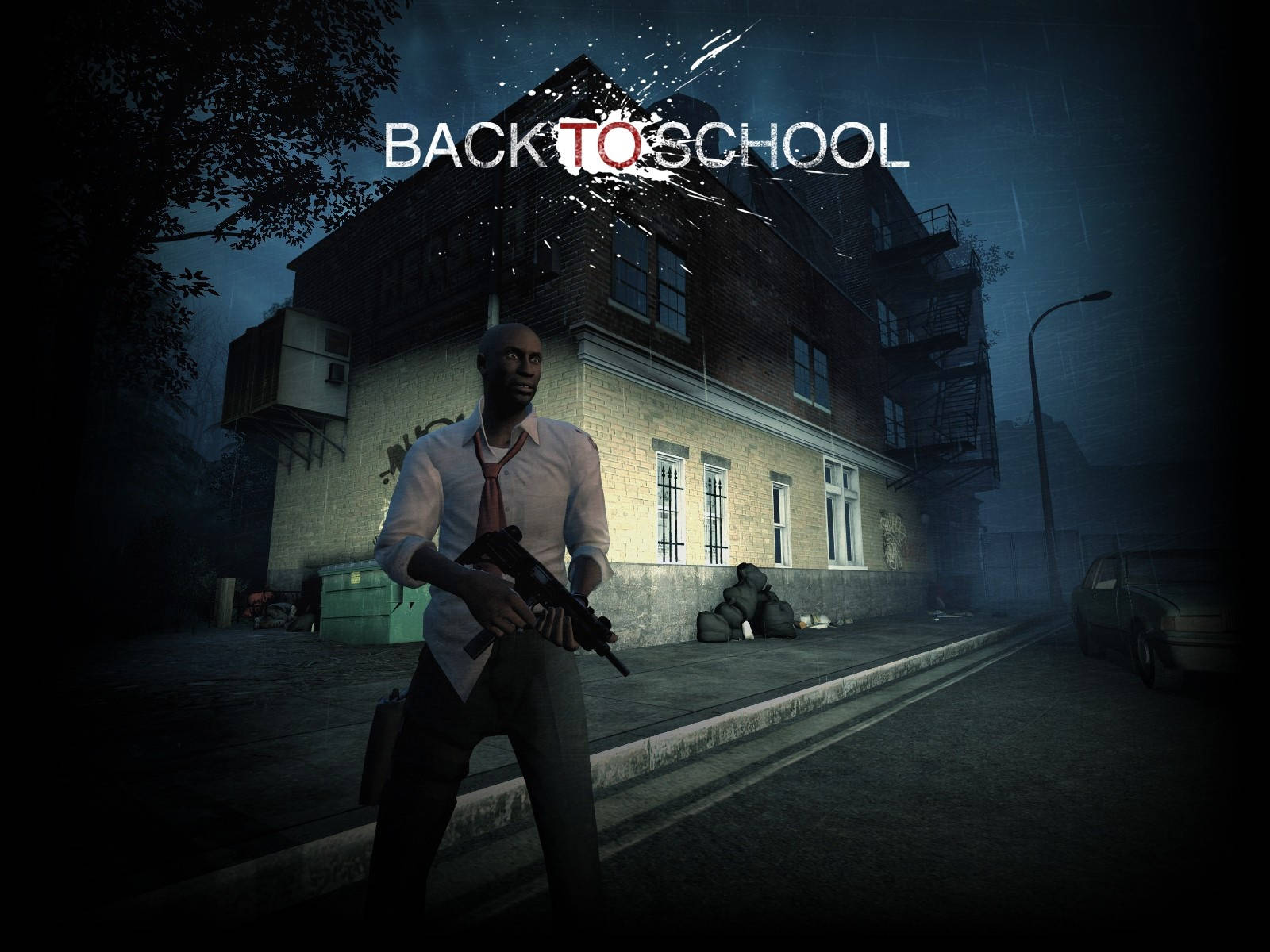 Left 4 Dead Back To School Background