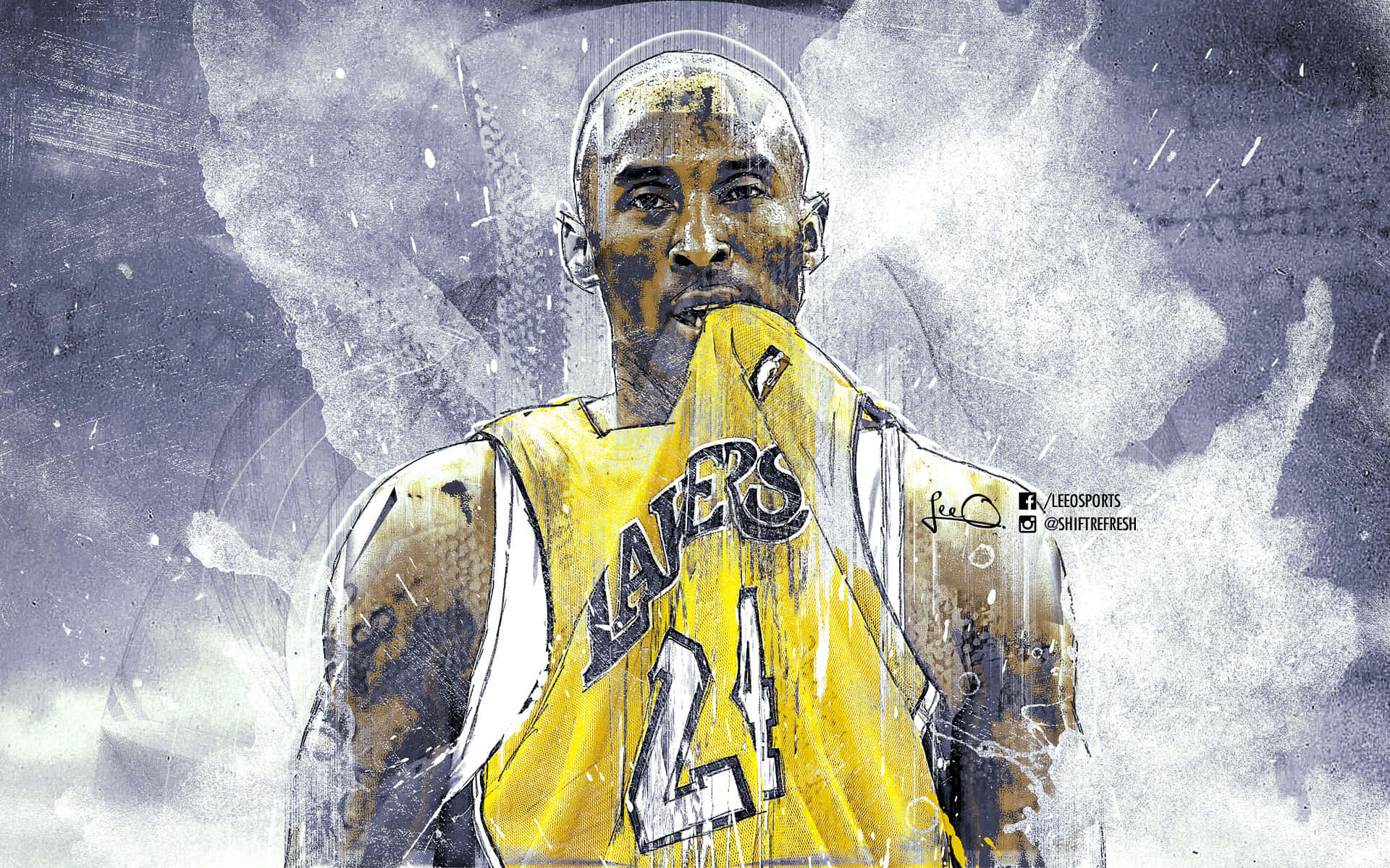 Legend Kobe Bryant, At The Peak Of His Career Background