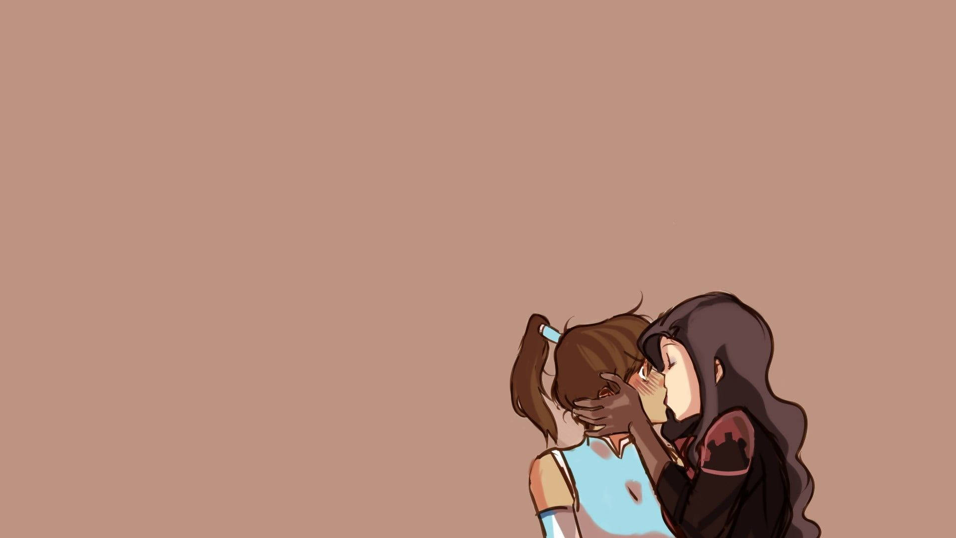 Legend Of Korra Women Kissing Background