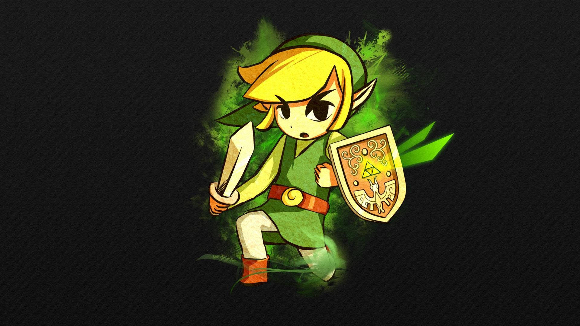 Legend Of Zelda Link 1920 X 1080 Simple