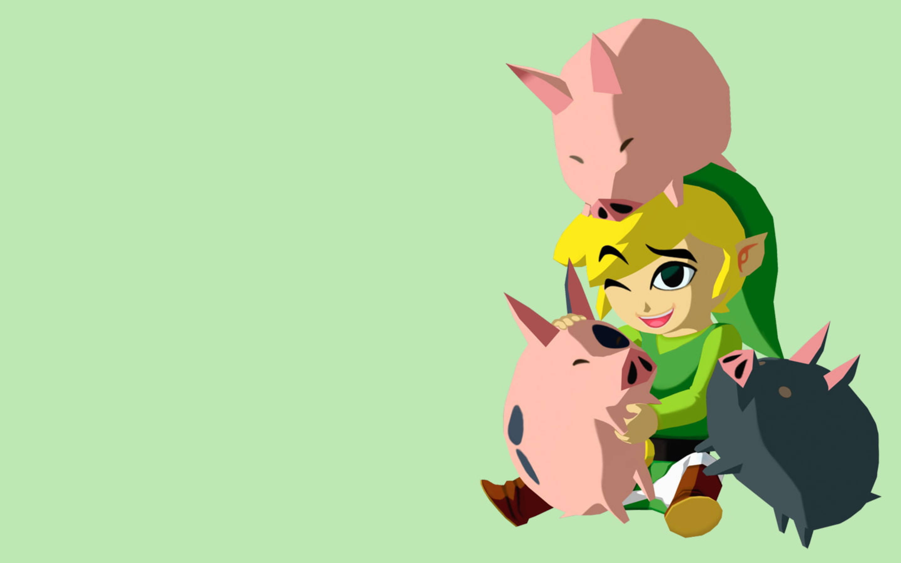 Legend Of Zelda Piggy Attack Art