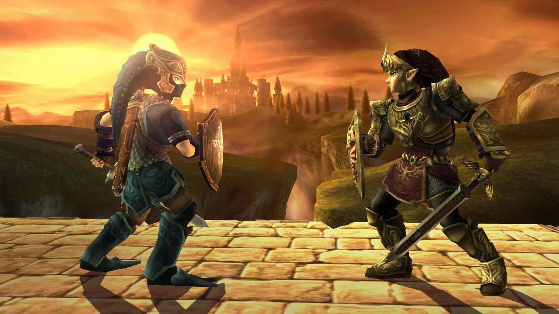 Legend Of Zelda Twilight Princess Armored Link Background