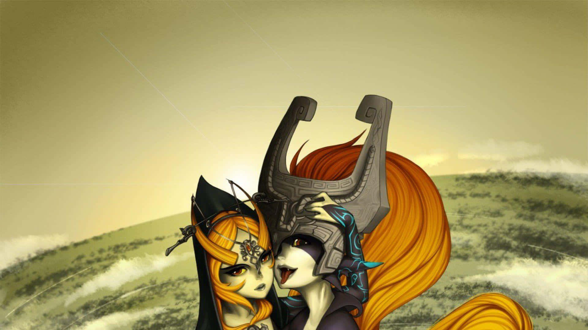 Legend Of Zelda Twilight Princess Midna Fanart