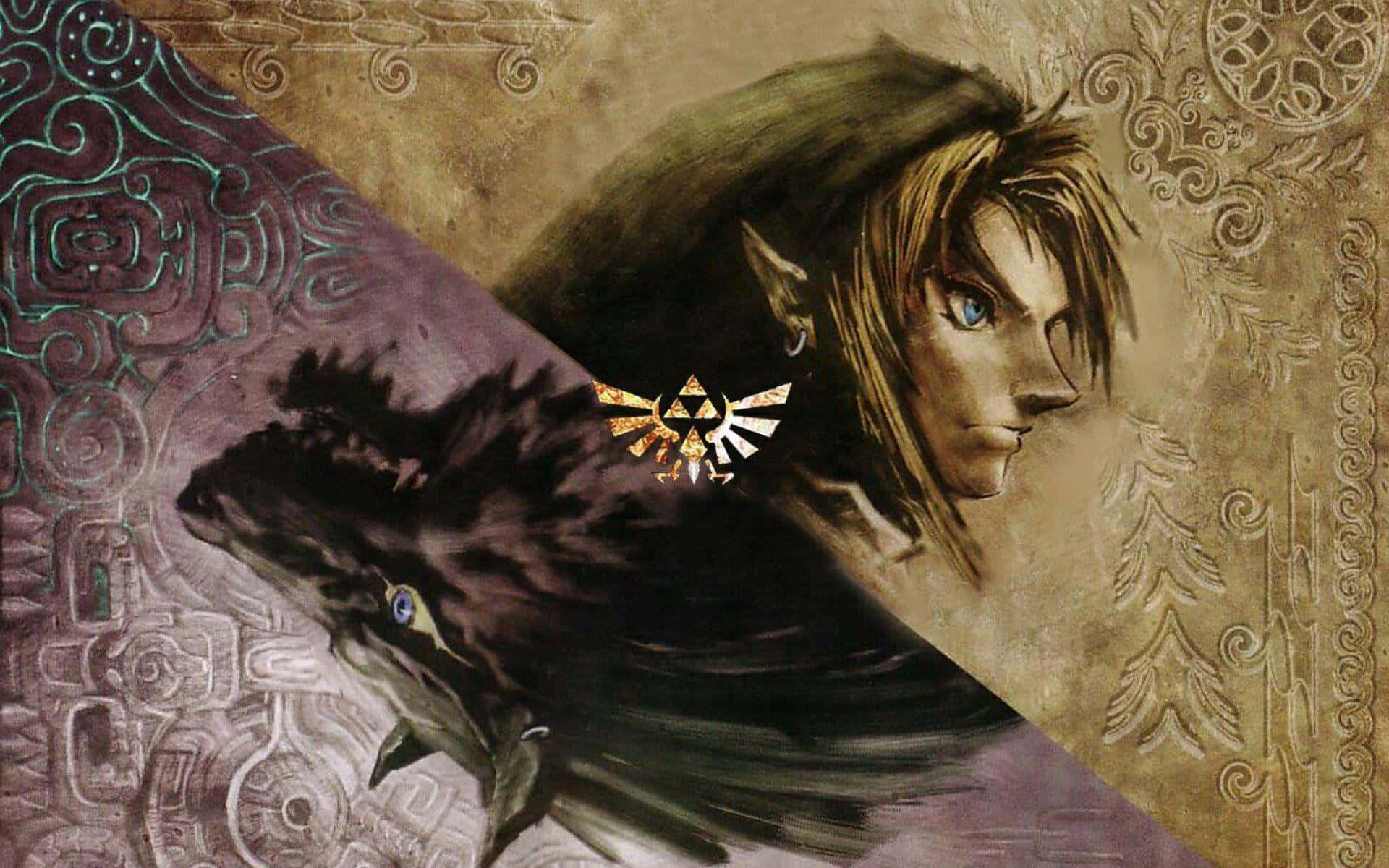 Legend Of Zelda Twilight Princess Poster Laptop Background