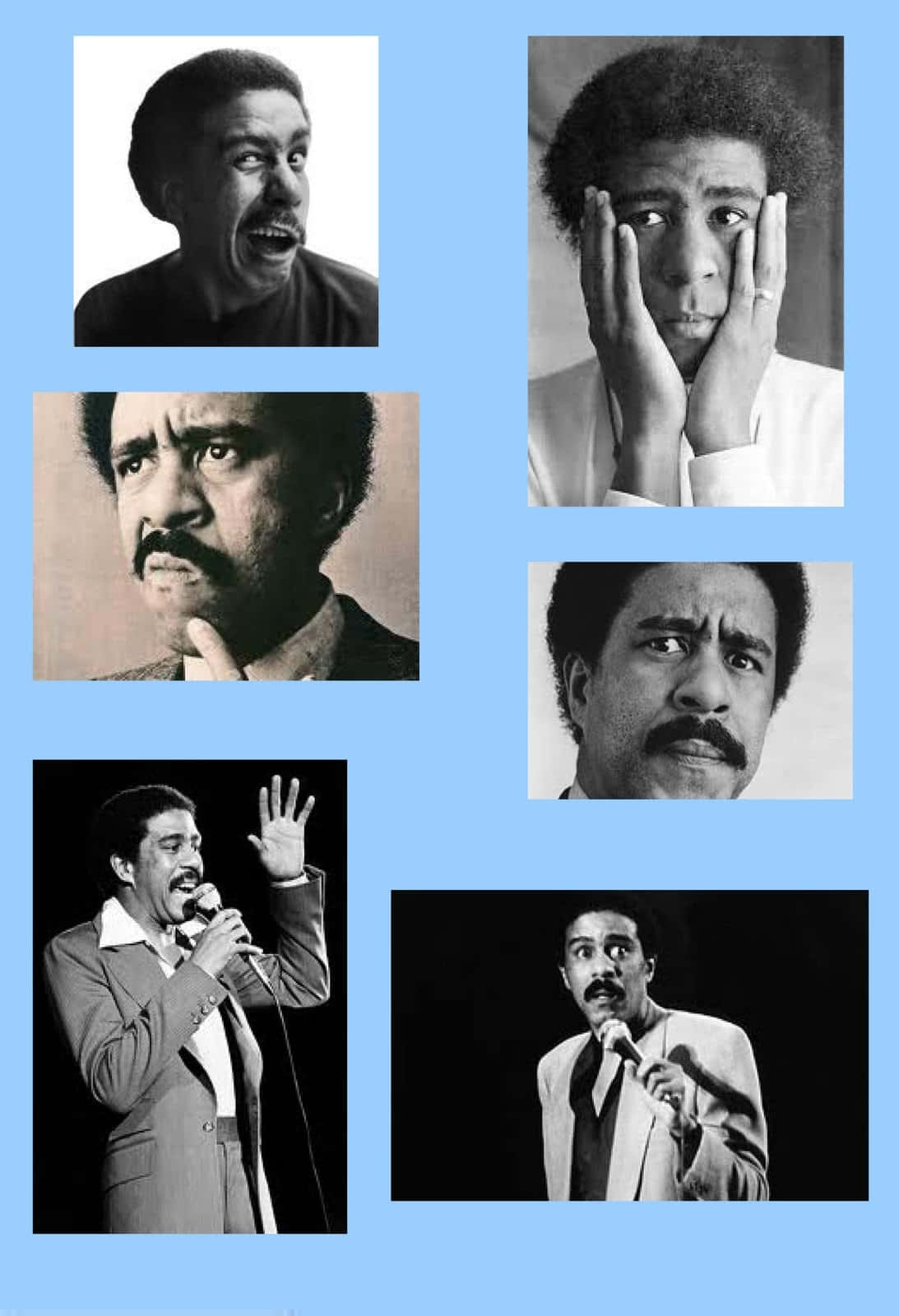 Legendary Actor And Comedian Richard Pryor Background
