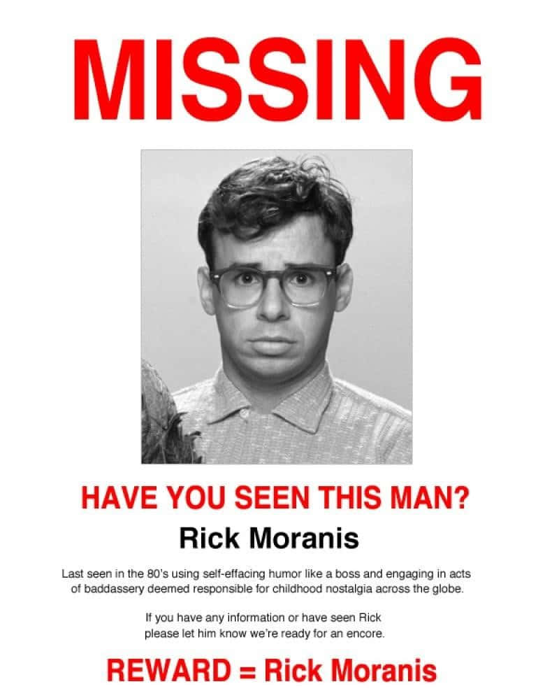 “legendary Actor And Comedian Rick Moranis” Background