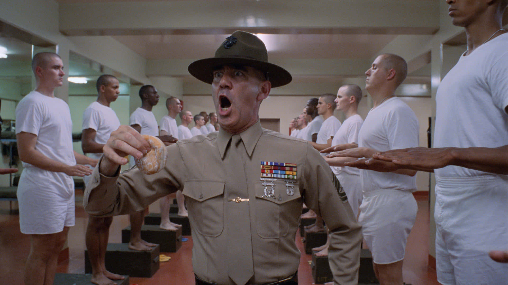 Legendary Actor And Marine R. Lee Ermey Background