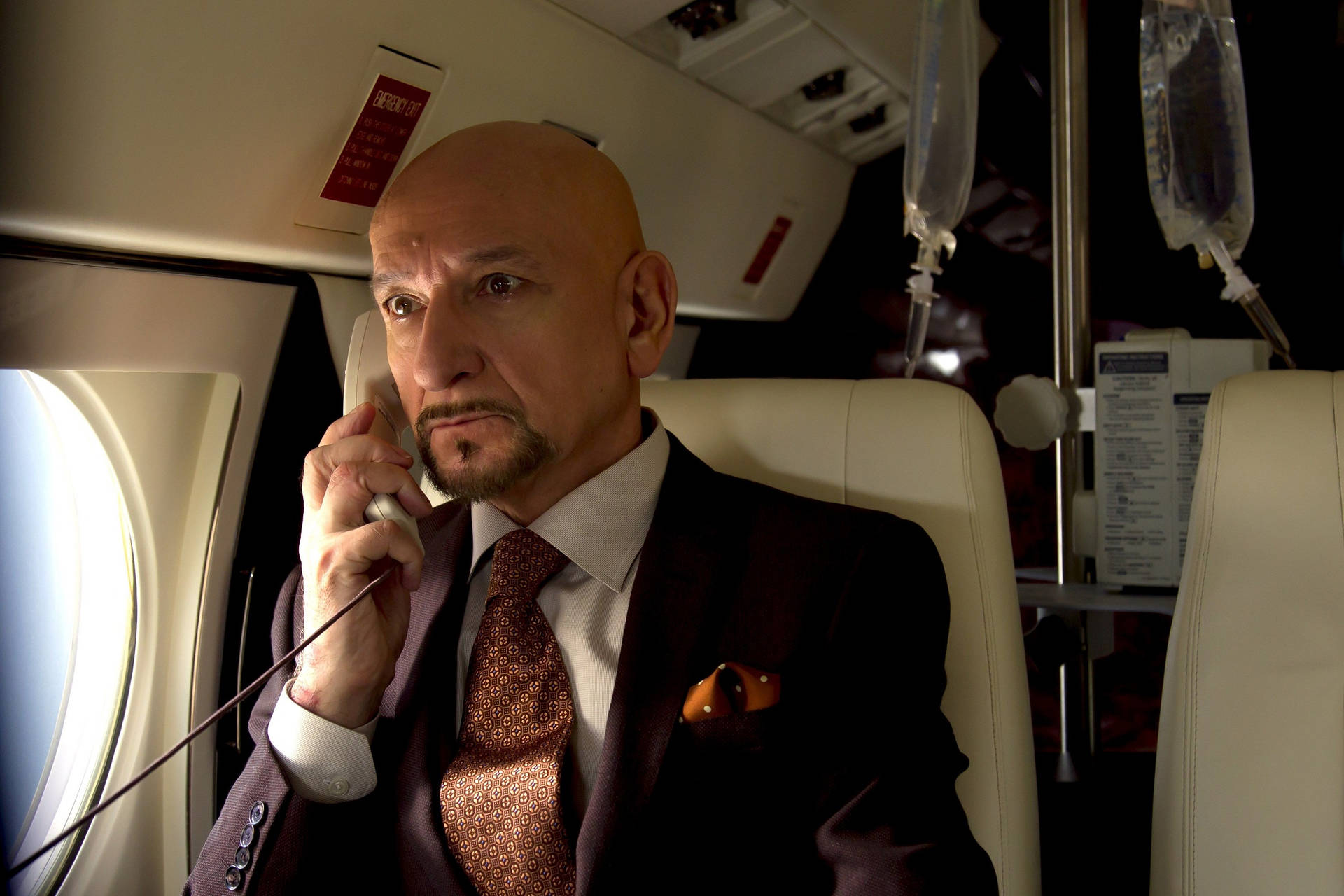 Legendary Actor Ben Kingsley In The 2015 Film, Self/less