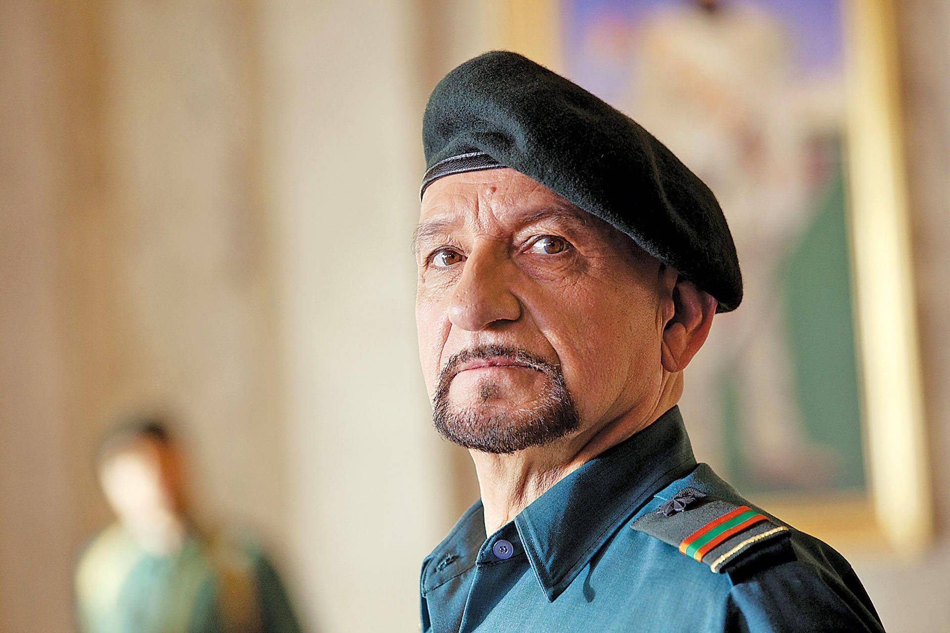 Legendary Actor Ben Kingsley In The Movie 'the Dictator' Background