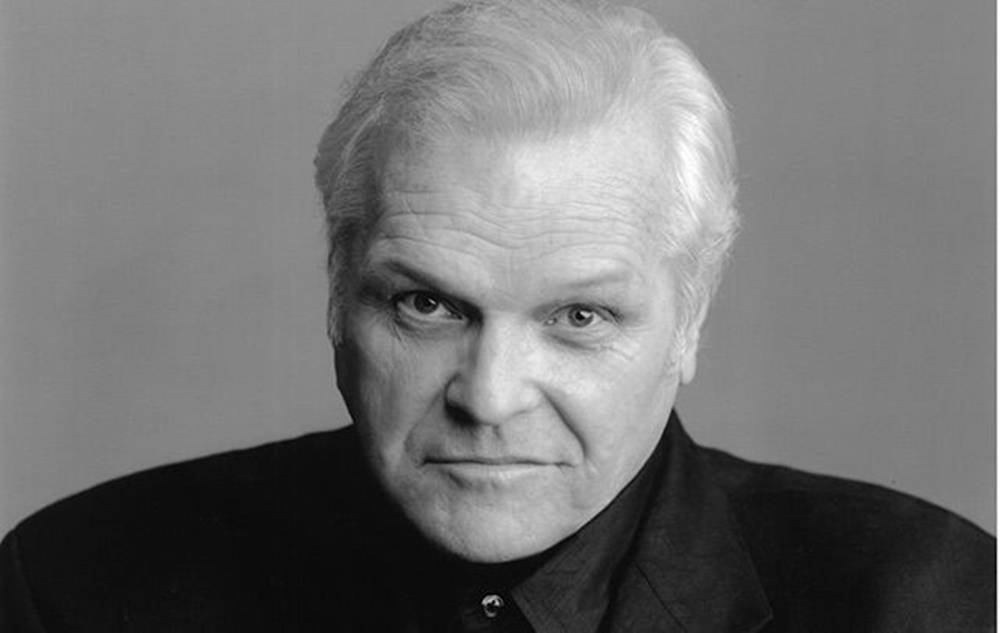 Legendary Actor Brian Dennehy In Front Of A Gray Background