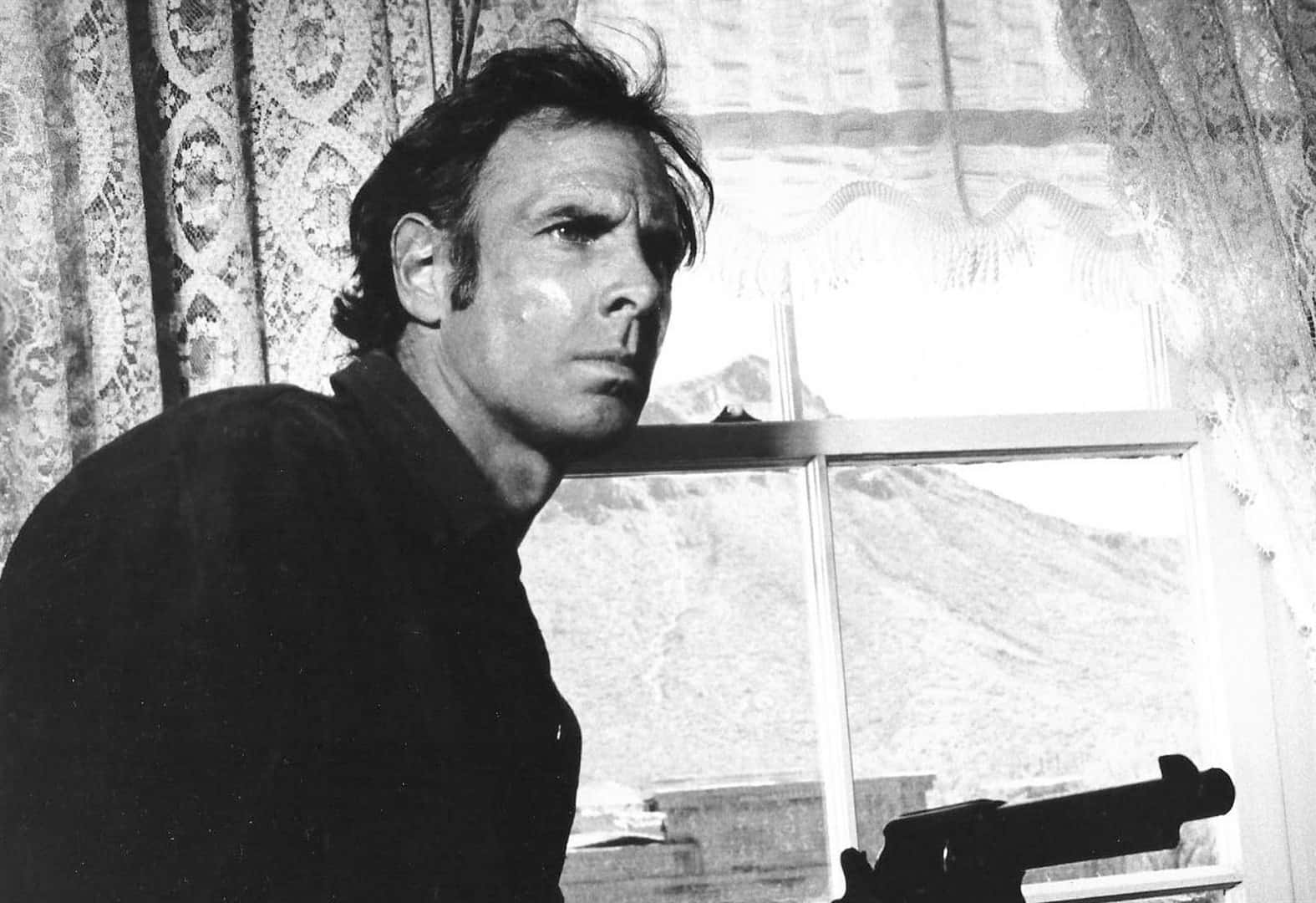 Legendary Actor Bruce Dern In Profile Background