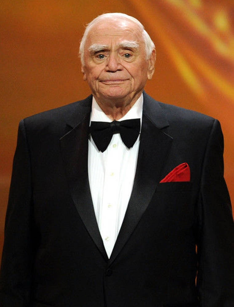 Legendary Actor Ernest Borgnine In Classic Formal Attire