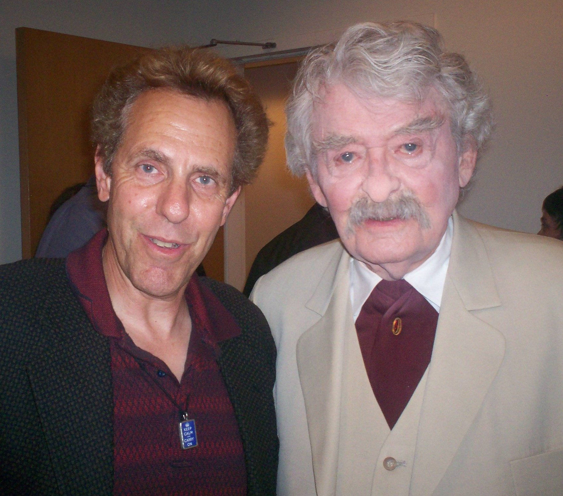 Legendary Actor Hal Holbrook Performing As Mark Twain