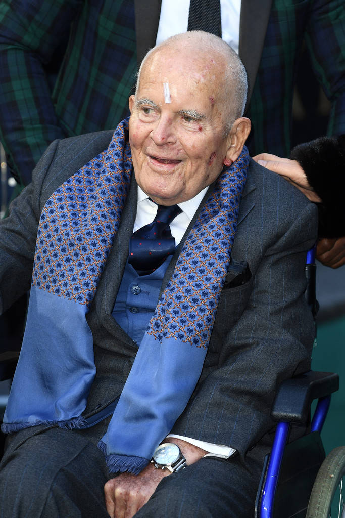 Legendary Actor Ian Holm At The Tolkien Premiere 2019, London