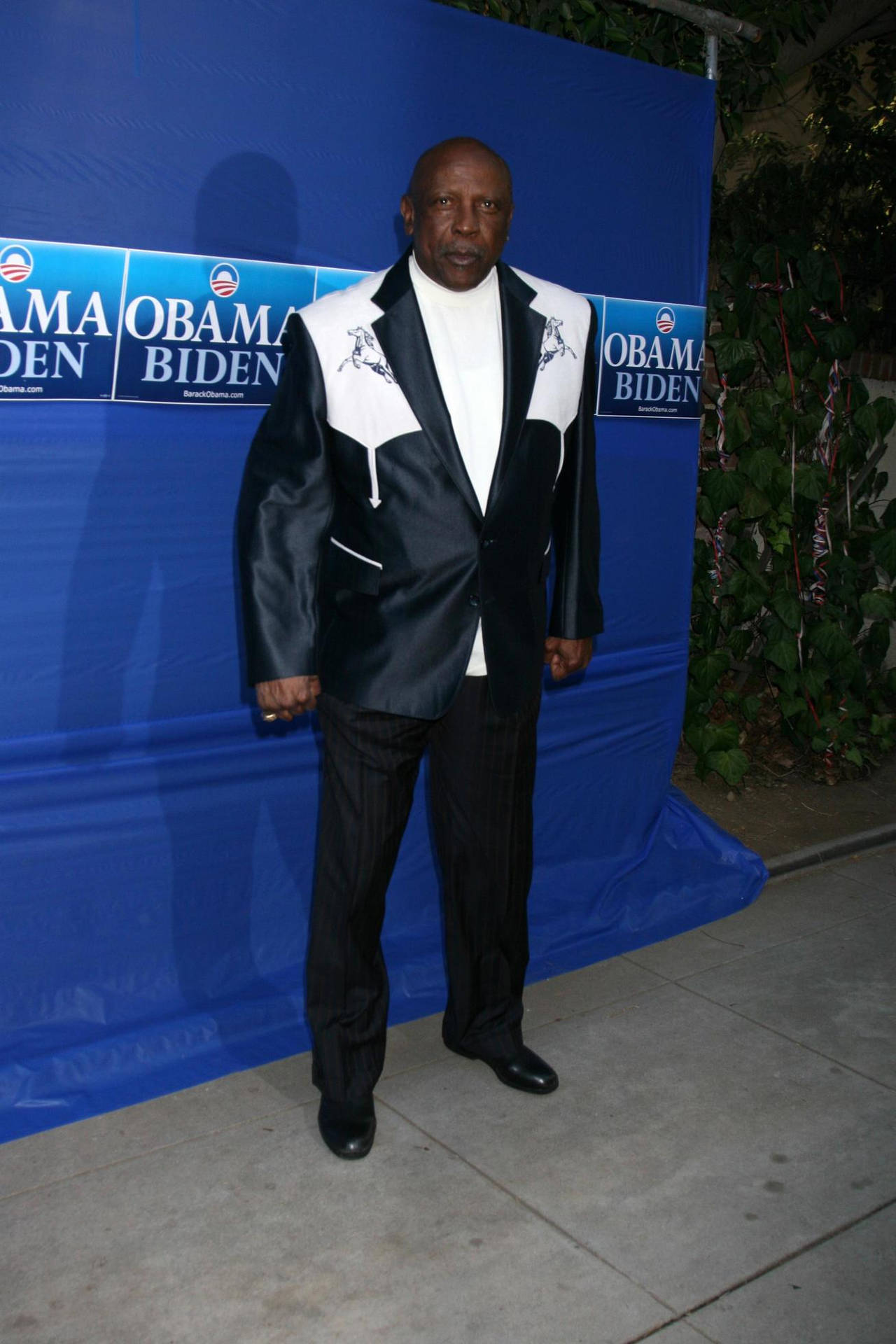 Legendary Actor Louis Gossett Jr. At The 85th Social Security Anniversary Event Background