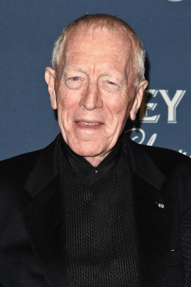 Legendary Actor Max Von Sydow At Getty House