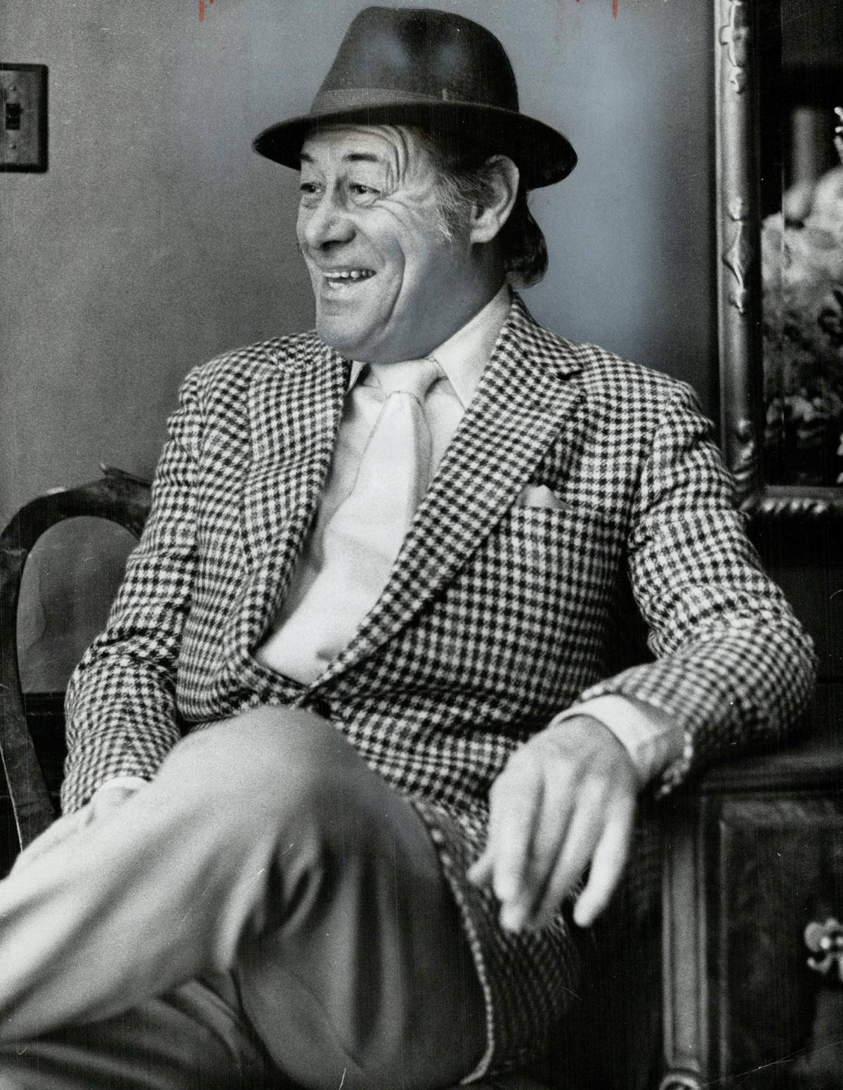 Legendary Actor Rex Harrison Radiates Joy And Laughter