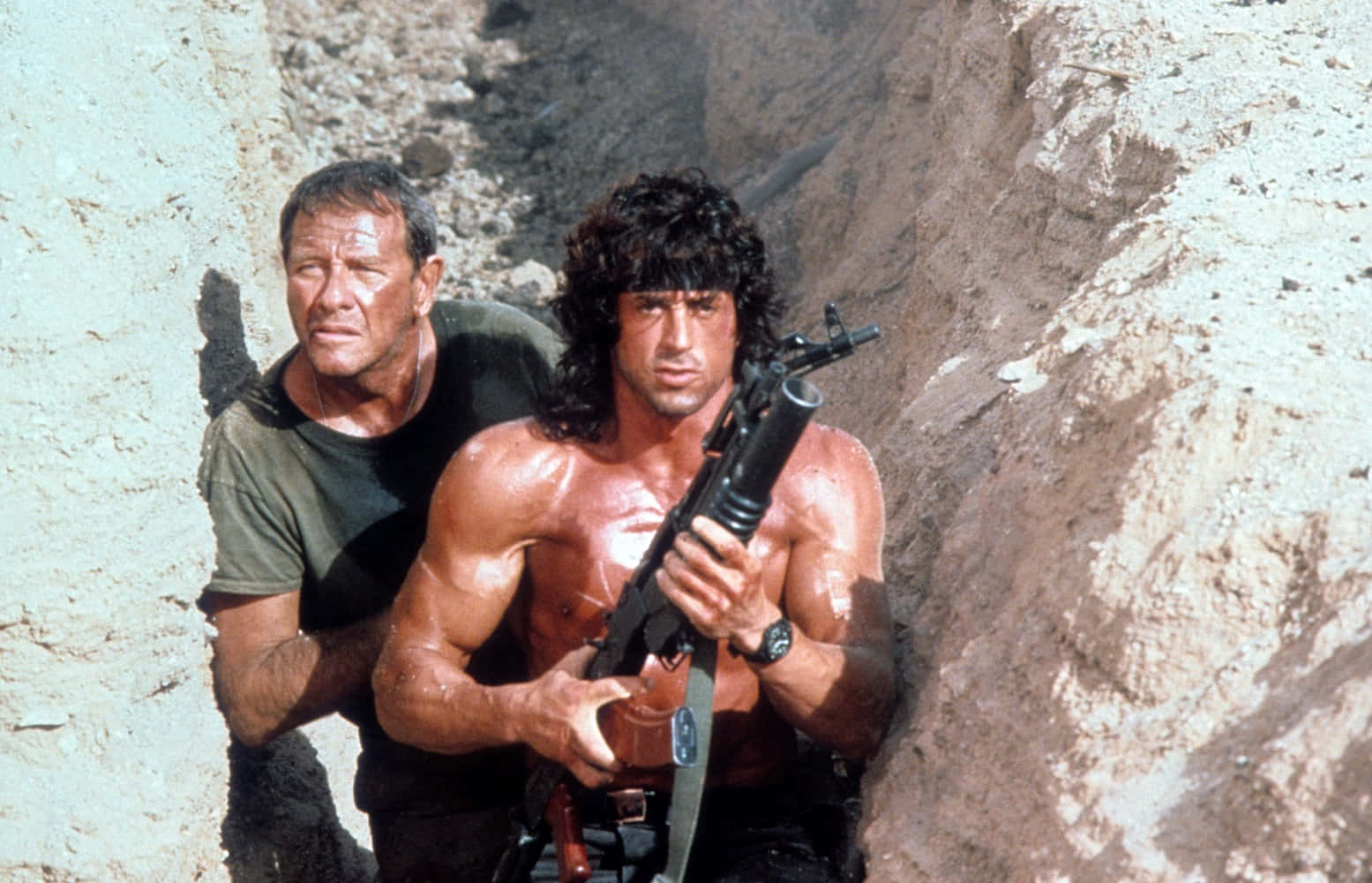 Legendary Actor Richard Crenna In His Prime Background