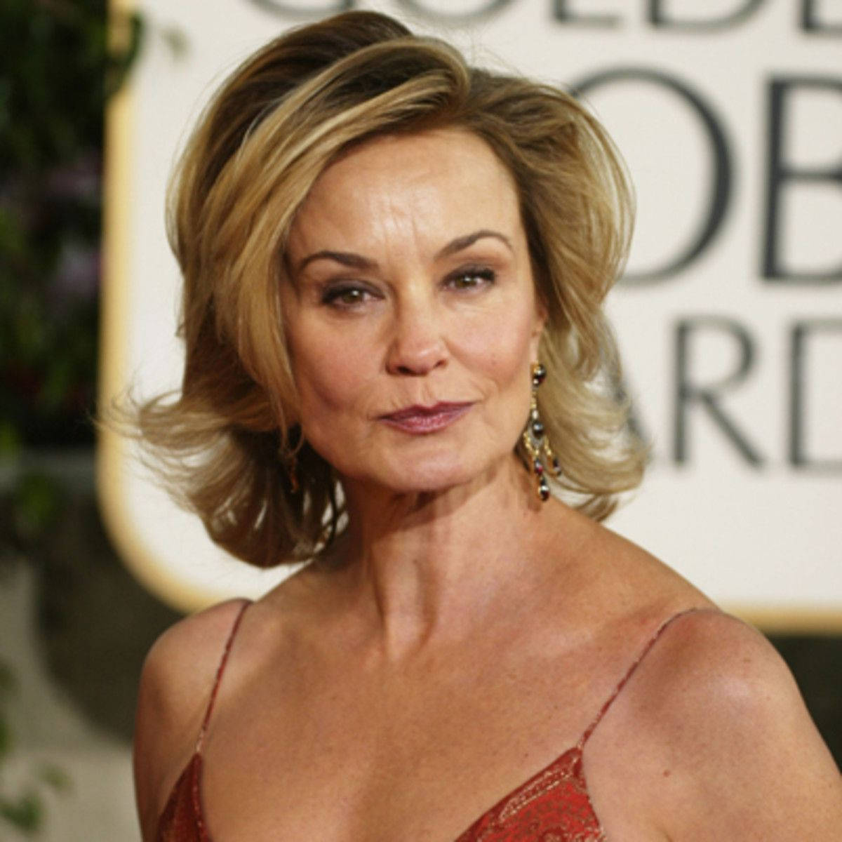 Legendary Actress Jessica Lange's Alluring Gaze Background