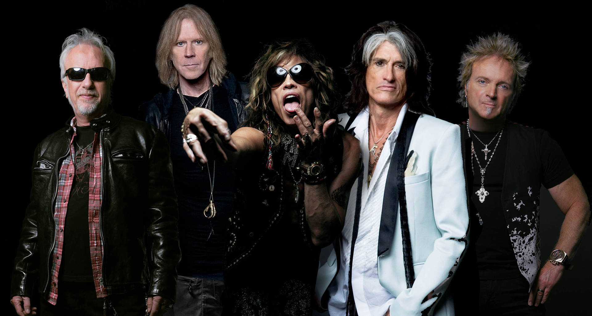 Legendary Aerosmith Band Members Rocking Live Concert