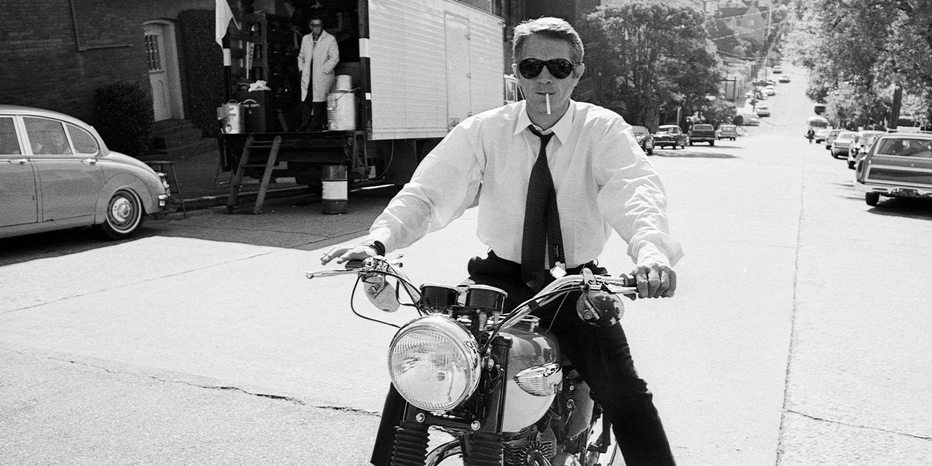 Legendary American Actor Steve Mcqueen Background