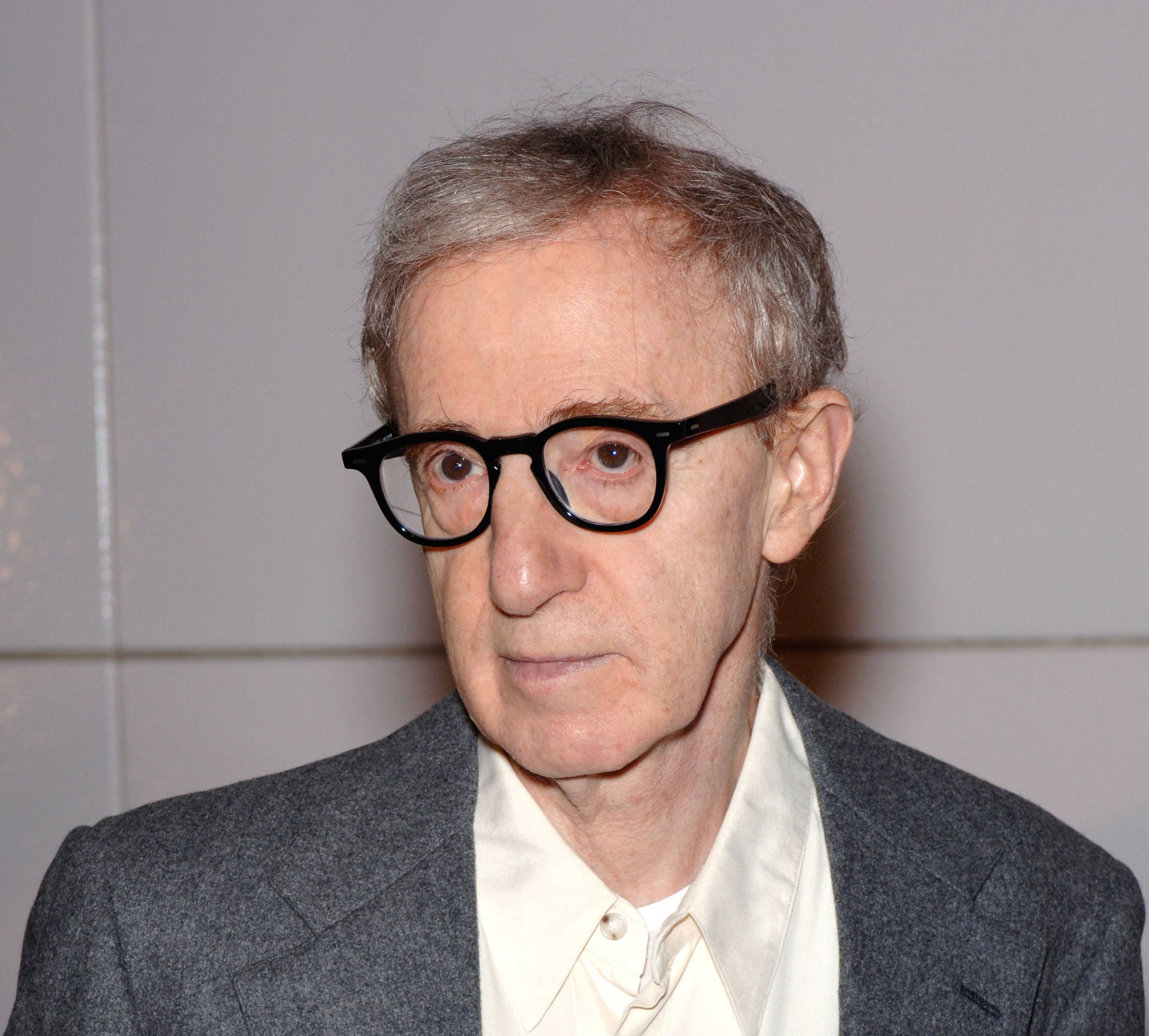 Legendary American Director Woody Allen At Match Point Movie Premiere Background