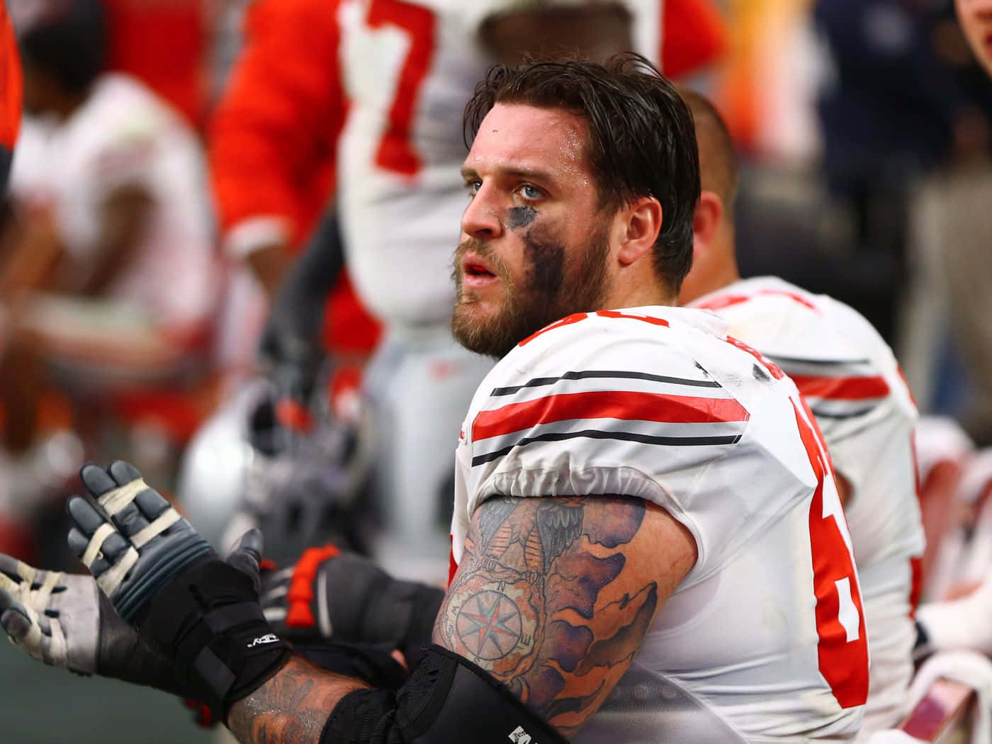 Legendary American Football Athlete Taylor Decker Background