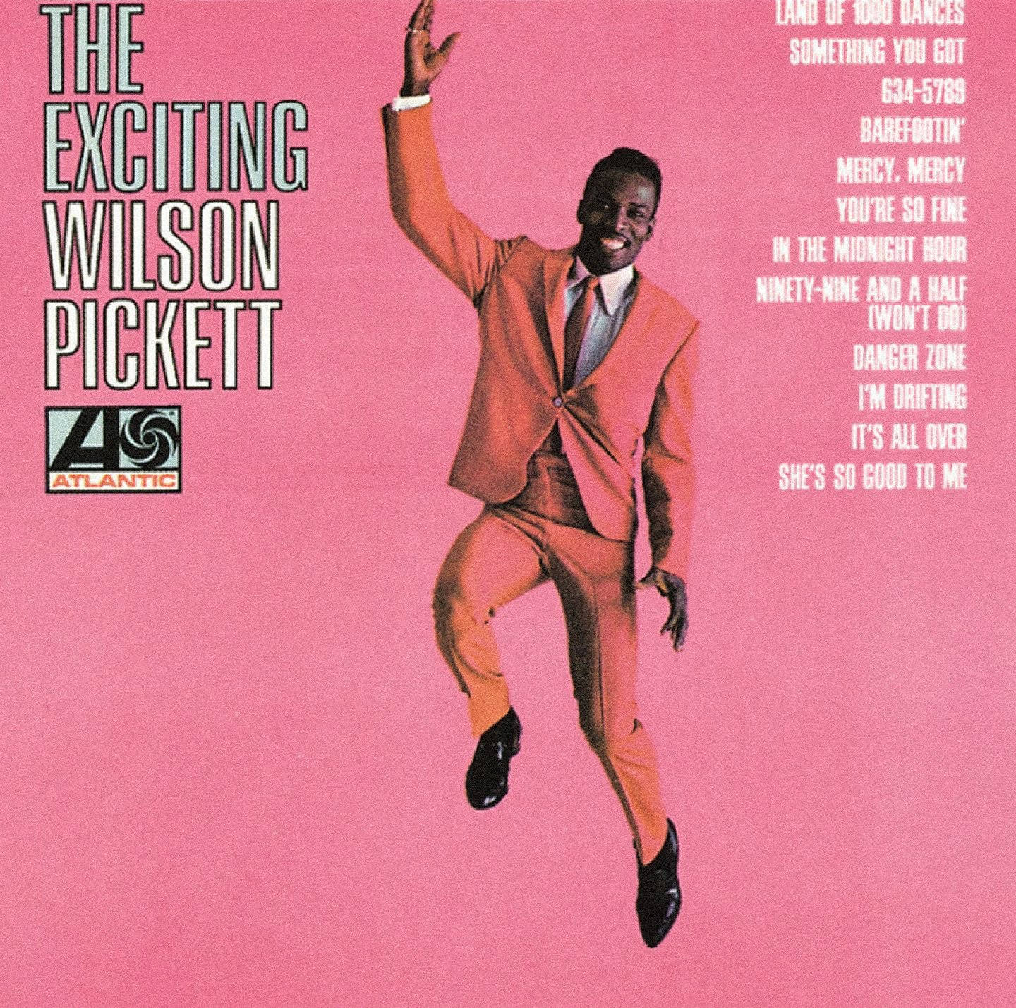 Legendary American Singer Wilson Pickett With His Iconic Album 'the Exciting'