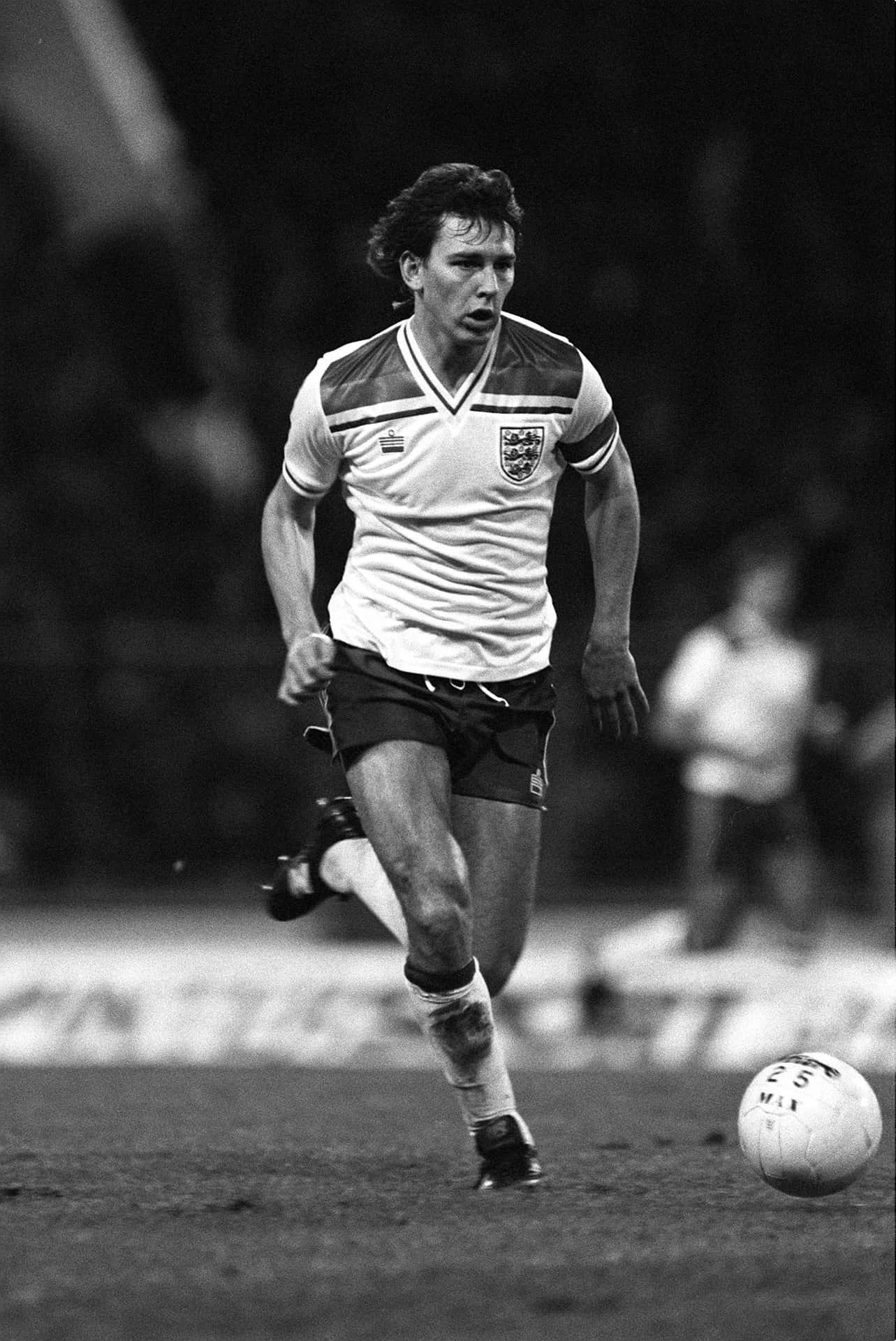 Legendary Athlete Bryan Robson Background