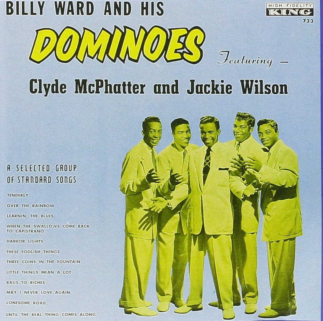 Legendary Billy Ward And The Dominoes Vintage Album Cover Background