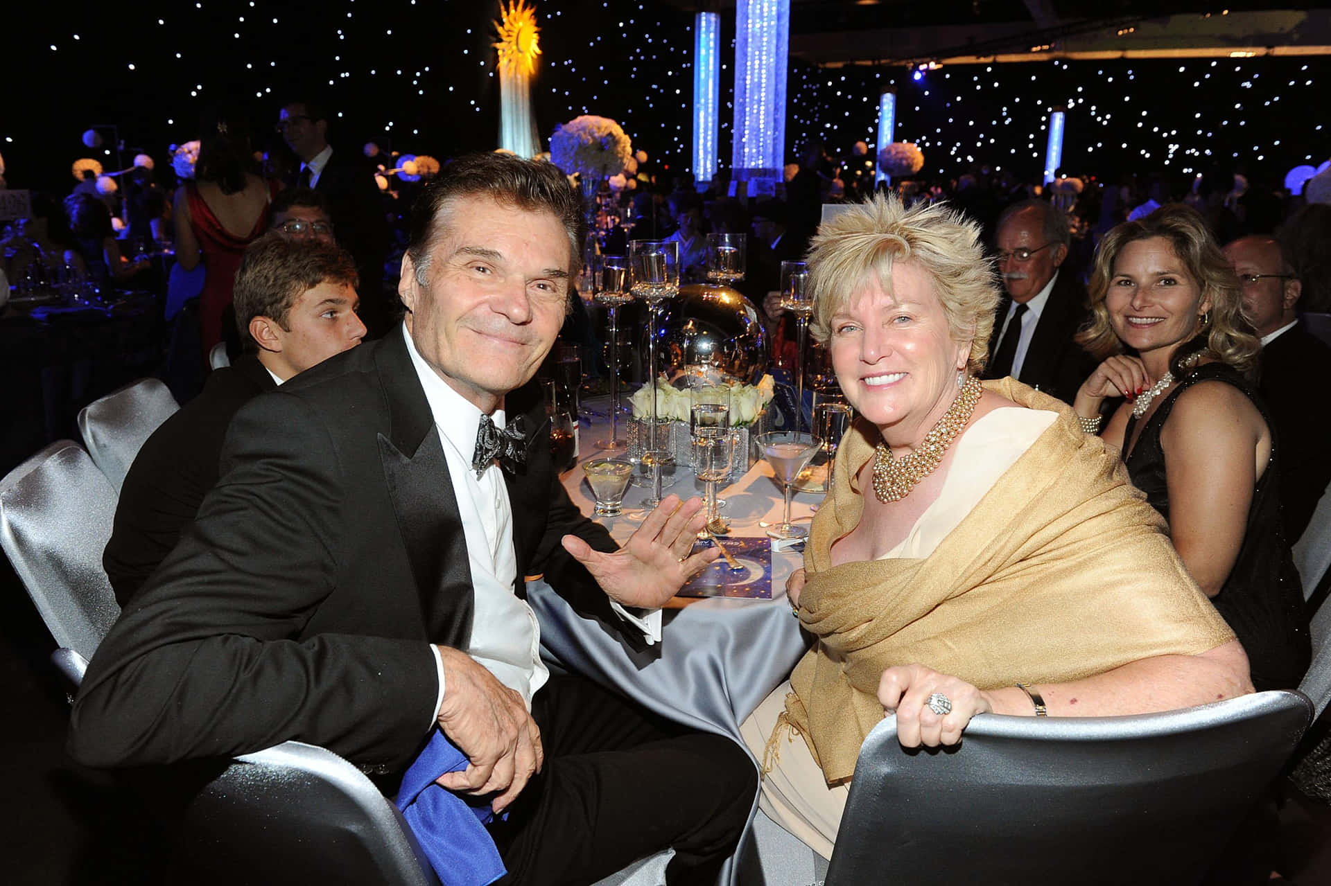 Legendary Comedian Fred Willard Smiling For The Camera Background