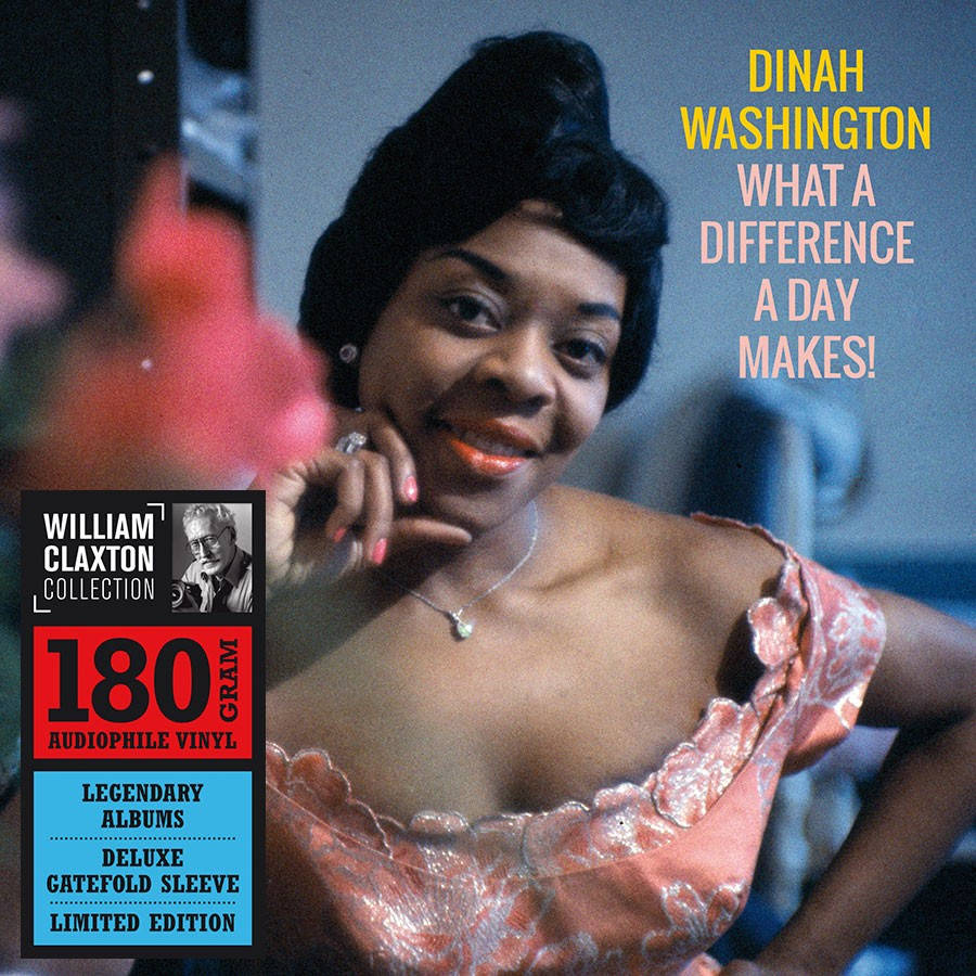 Legendary Dinah Washington Vinyl Album Background