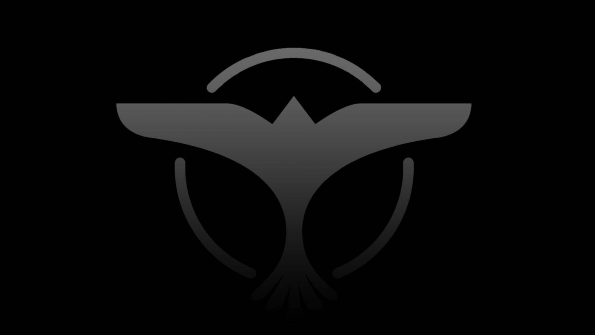 Legendary Dj Tiesto With His Signature Bird Emblem Background
