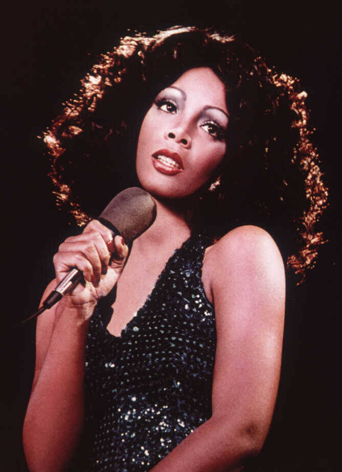 Legendary Donna Summer In A Timeless Pose