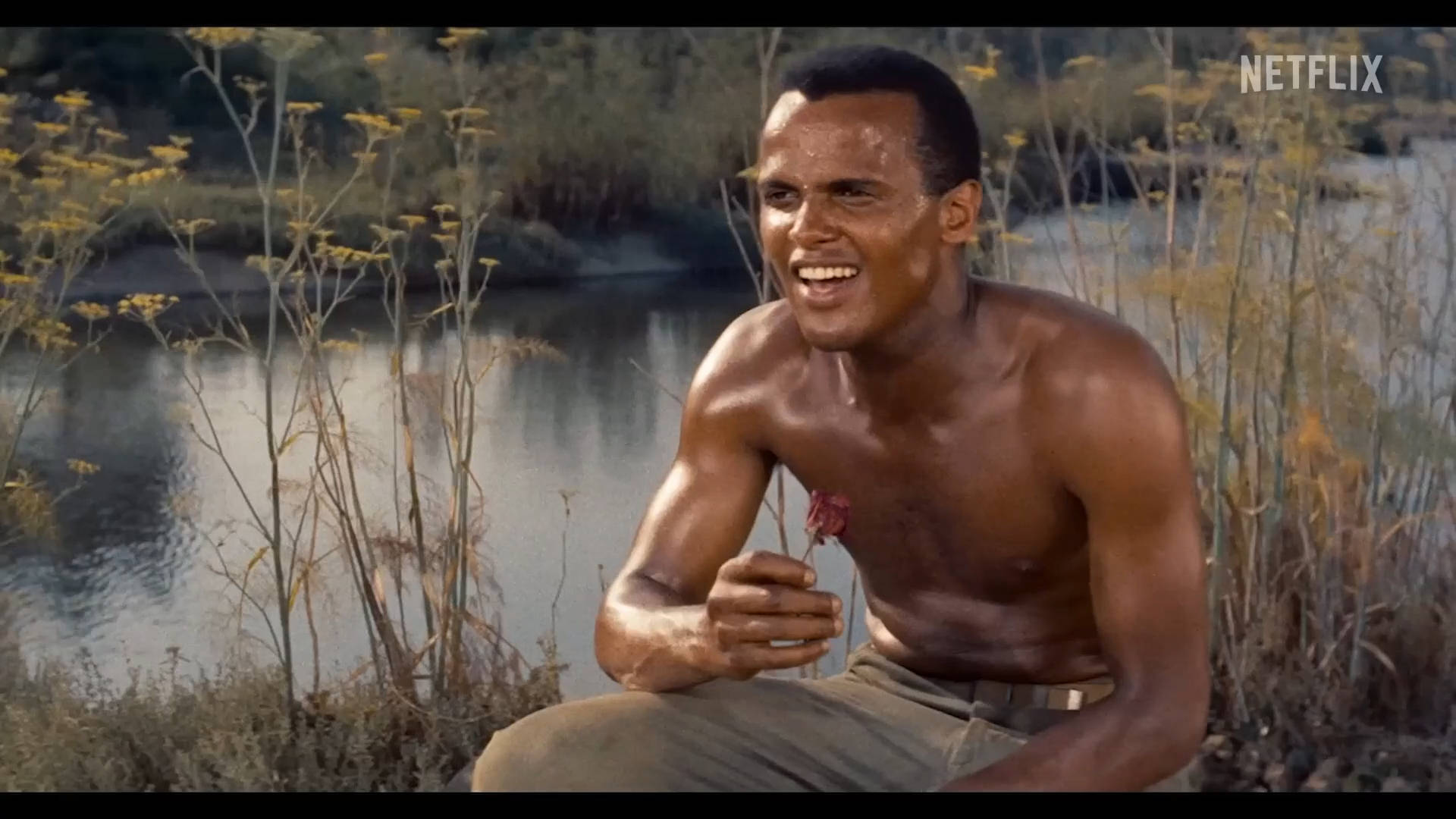 Legendary Entertainer Harry Belafonte In 'carmen Jones' Background