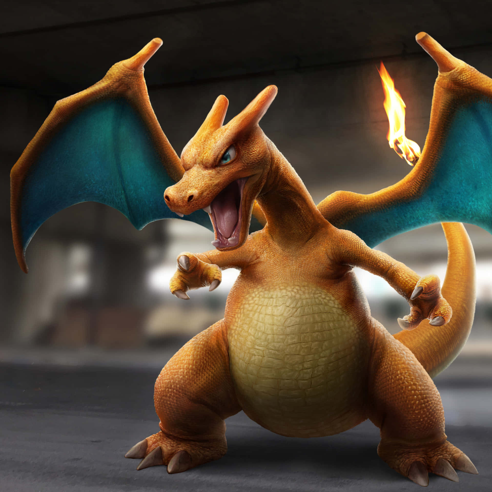 Legendary Fire-flying Type Pokémon Charizard