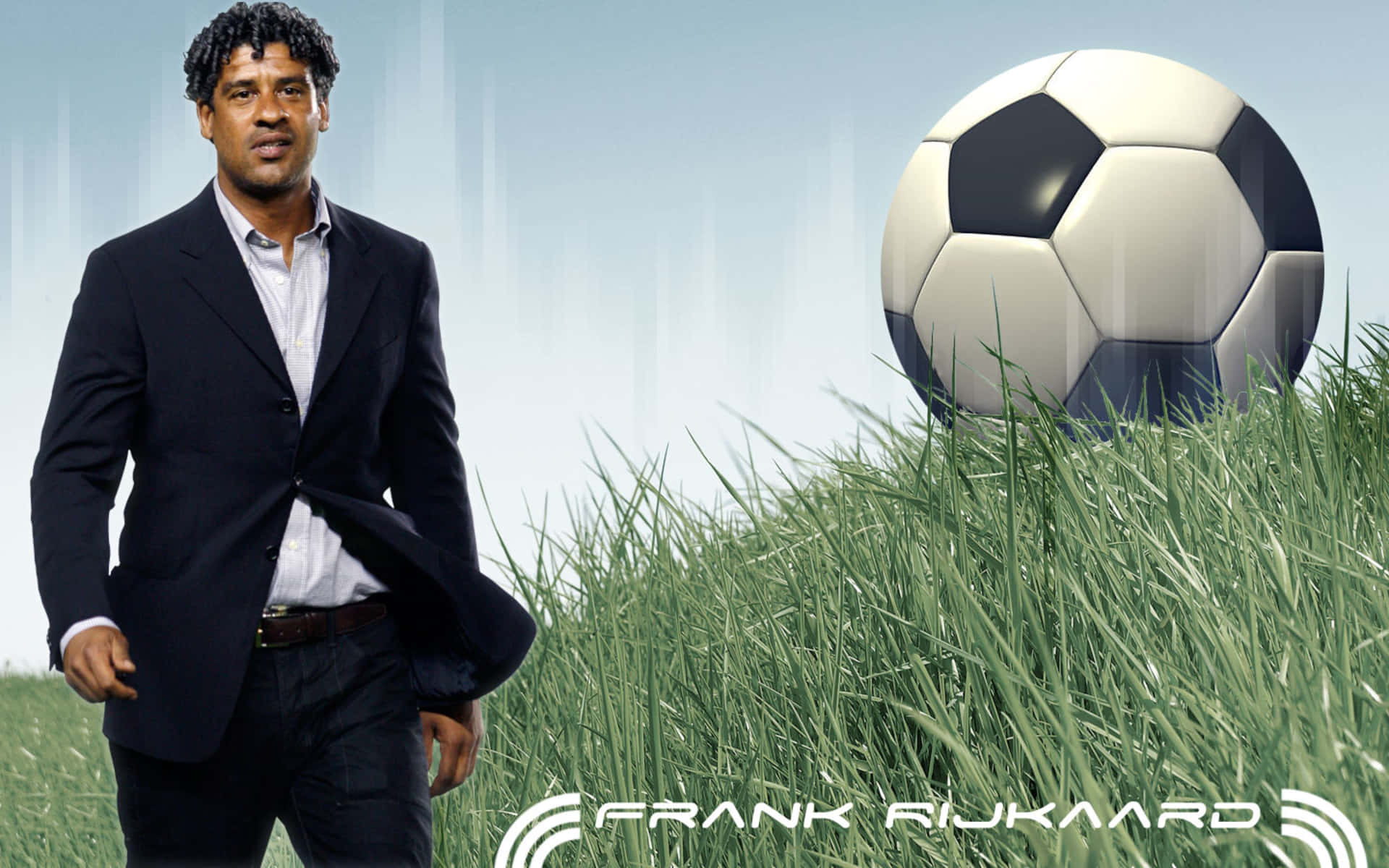 Legendary Football Manager Frank Rijkaard Poster Background